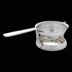 Christofle Vintage Silvered Rocking Tea Strainer