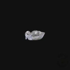 Christofle Vintage Silvered Swimming Duckling