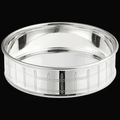 Christofle Wine Bottle Drip Ring Silver plated